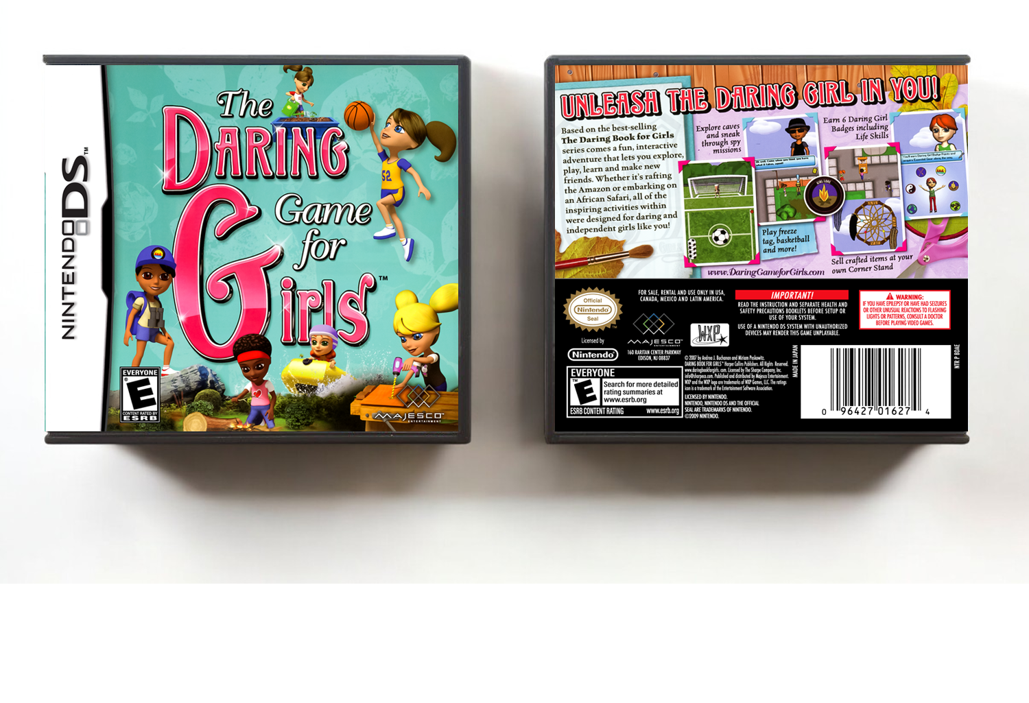 Daring Game for Girls, The, Case Color: DARK GREY (OEM DS CASE COLOR)