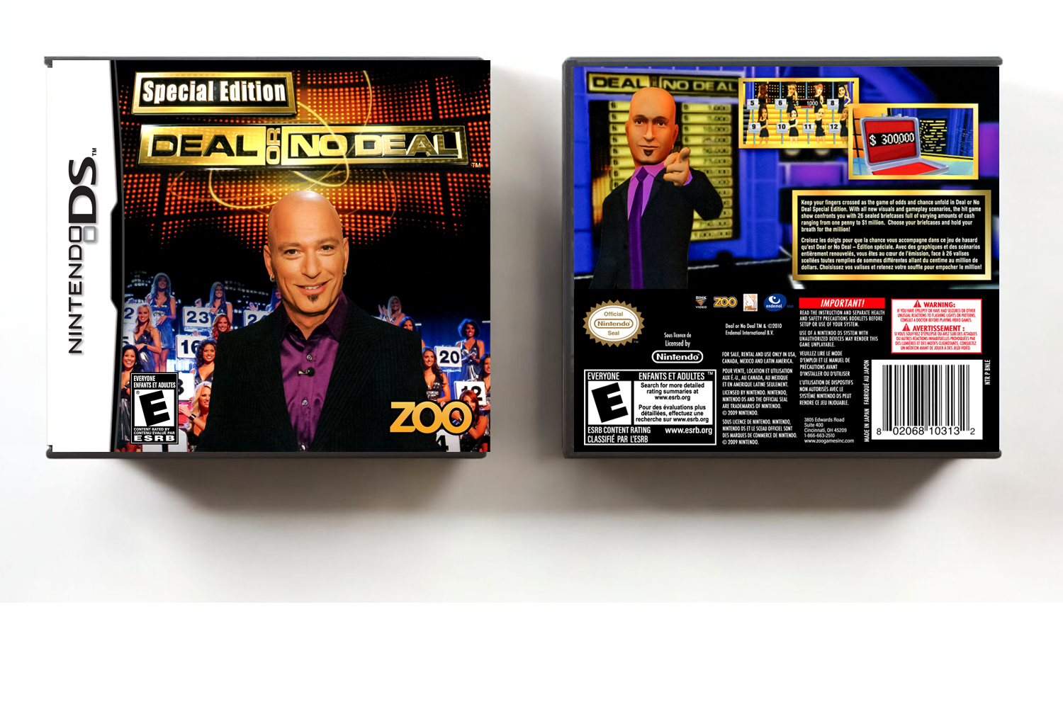 Deal or No Deal: Special Edition, Case Color: DARK GREY (OEM DS CASE COLOR)