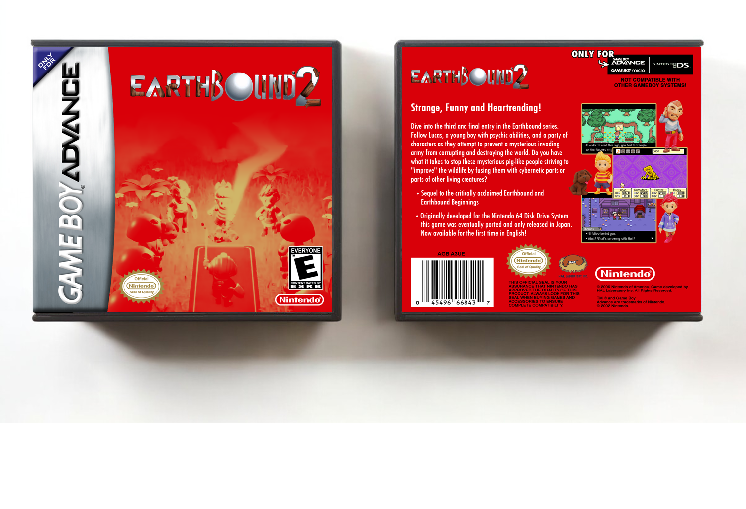 Earthbound 2, Artwork Spine Color: Chrome
