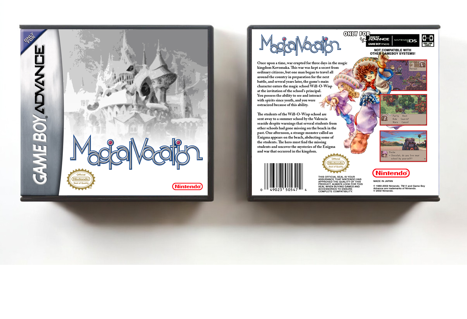 Magical Vacation (English), Artwork Spine Color: Chrome