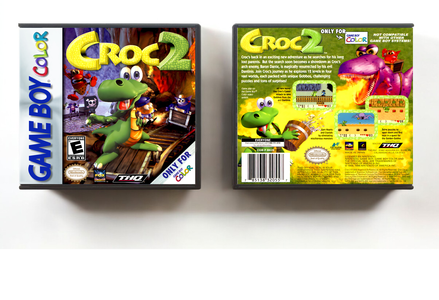 Croc 2, Artwork Spine Color: Chrome