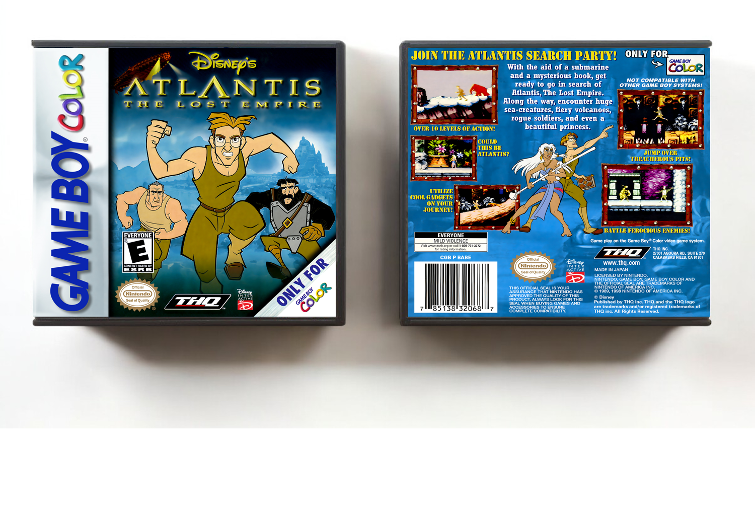 Disney&#39;s Atlantis: The Lost Empire, Artwork Spine Color: Chrome