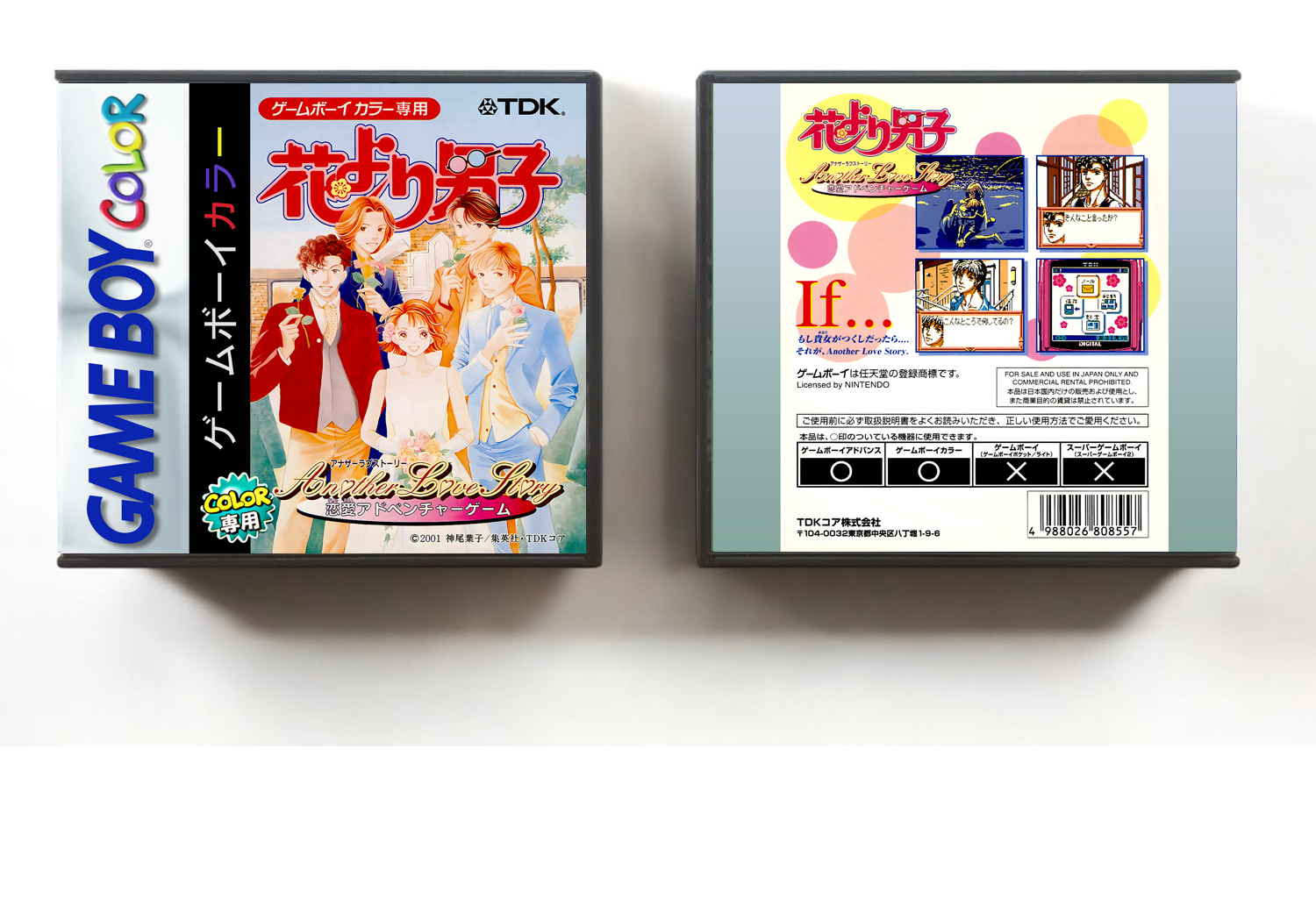 Hana Yori Dango: Another Love Story - Boys over Flowers (JP) | 花より男子 アナザーラブストーリー, (花より男子 アナザーラブストーリー, Artwork Spine Color: Chrome