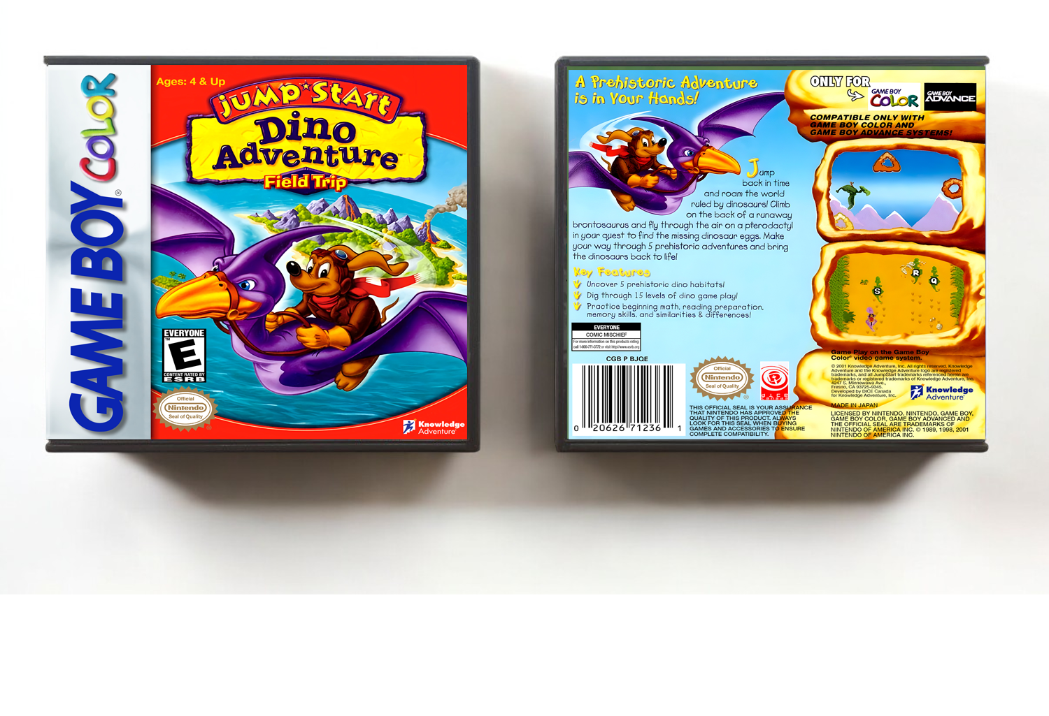 Jumpstart Dino Adventure: Field Trip, Artwork Spine Color: Chrome
