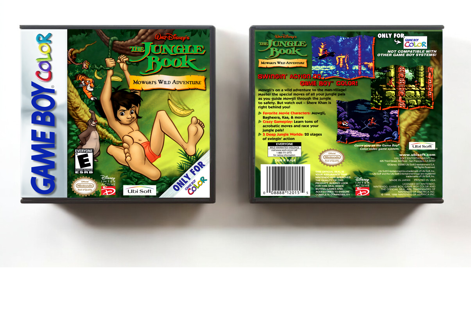 Jungle Book: Mowgli&#39;s Wild Adventure, The, Artwork Spine Color: Chrome