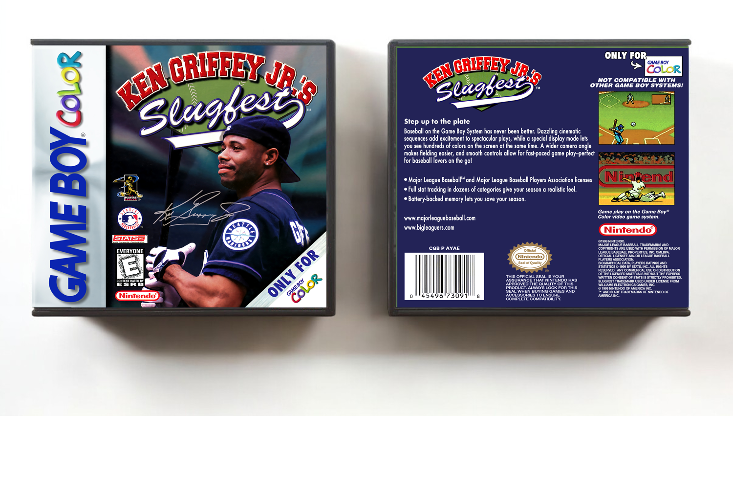 Ken Griffey Jr's Slugfest, Artwork Spine Color: Chrome