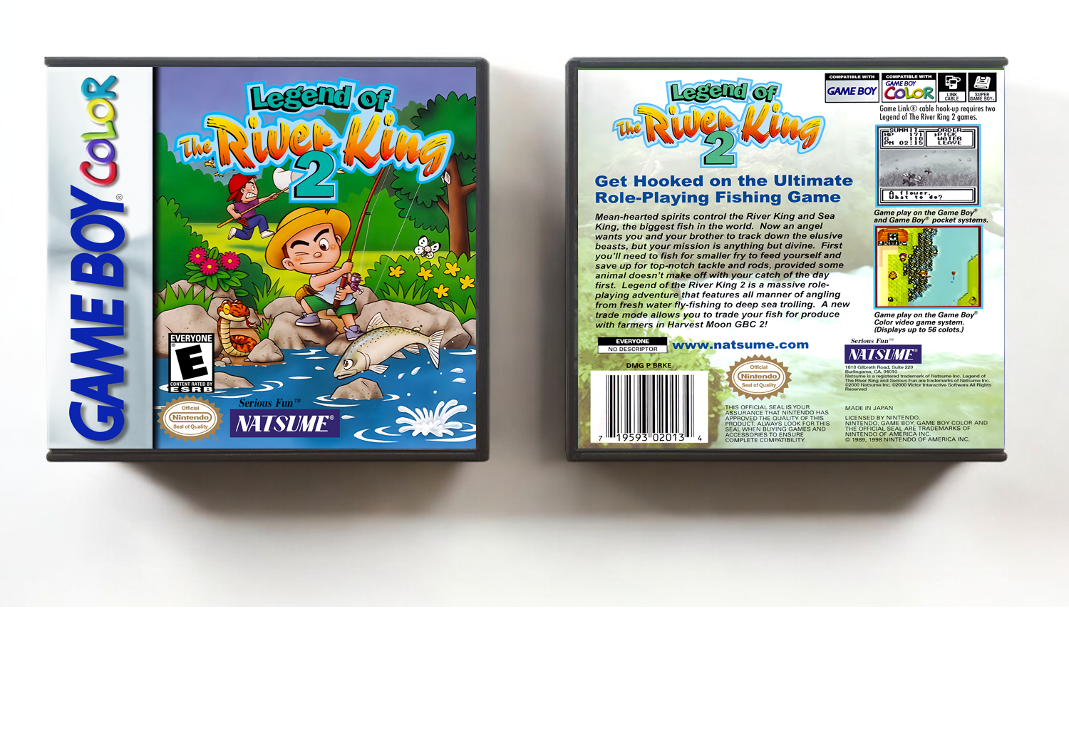 Legend of the River King 2, Artwork Spine Color: Chrome