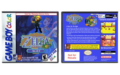 Legend of Zelda: Oracle of Ages, The (Not For Resale)