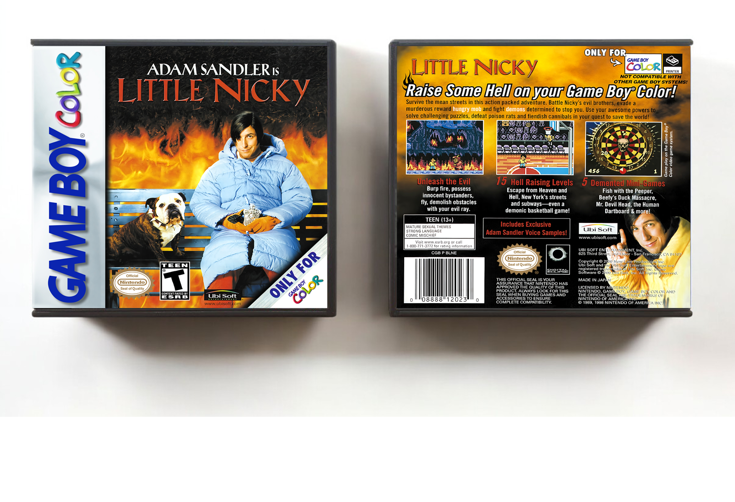 Little Nicky, Artwork Spine Color: Chrome
