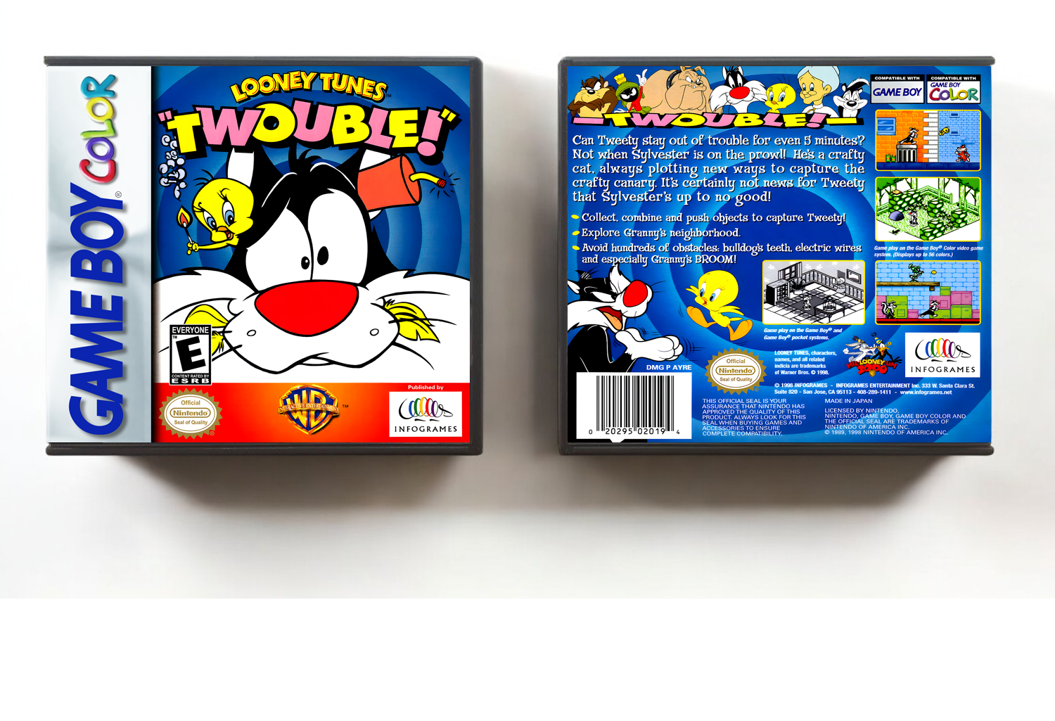Looney Tunes: Twouble!, Artwork Spine Color: Chrome