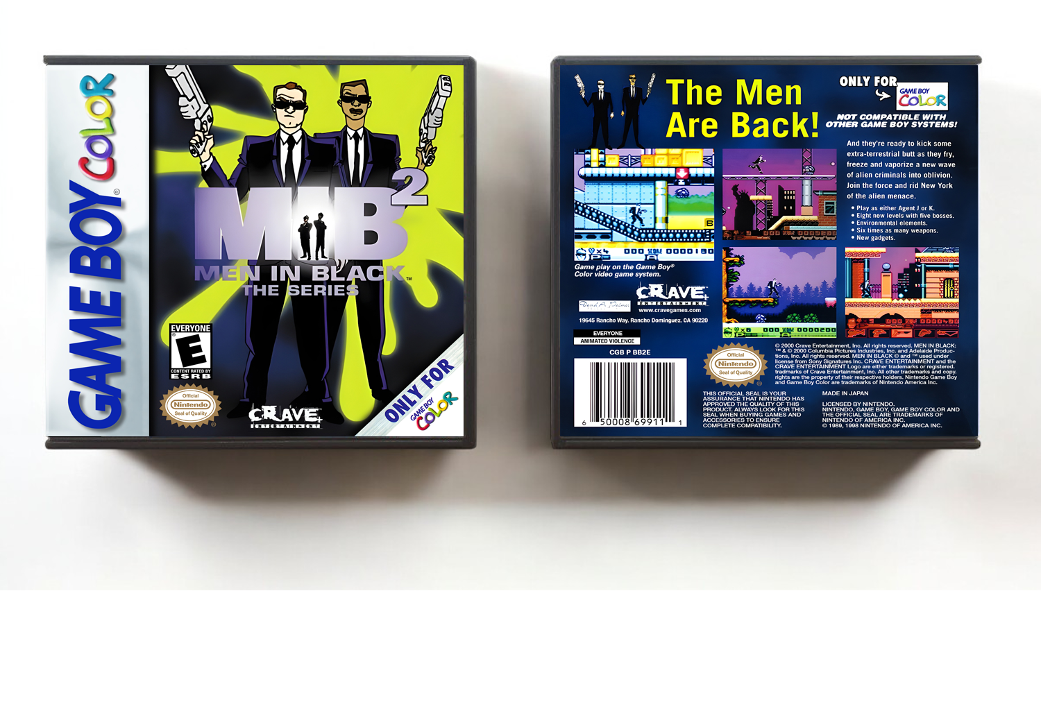 MIB: Men in Black: The Series 2, Artwork Spine Color: Chrome