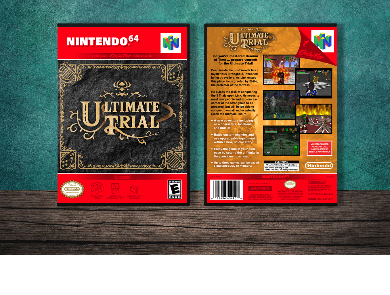 Legend of Zelda: Ultimate Trial, The, Case Color: DARK GREY (OEM DS CASE COLOR)