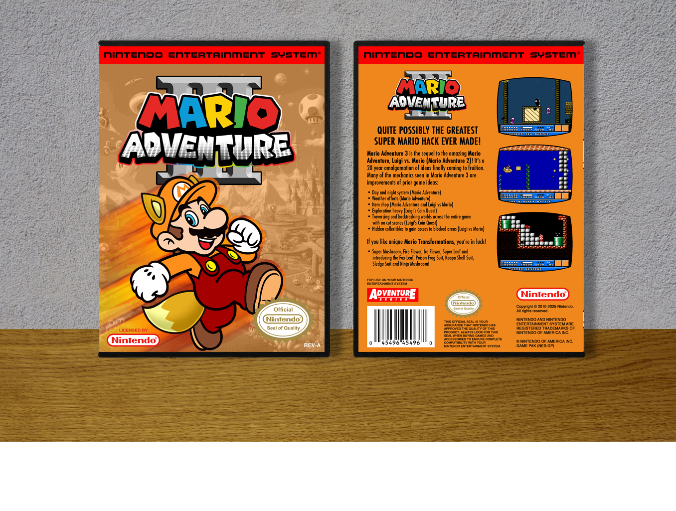 Mario Adventure III, Case Color: DARK GREY (OEM DS CASE COLOR)