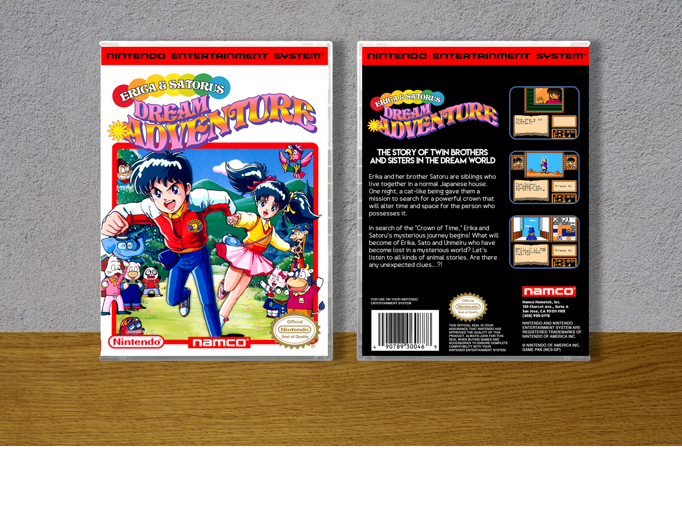 Erika and Satorus Dream Adventure, Case Color: CLEAR (Transparent)