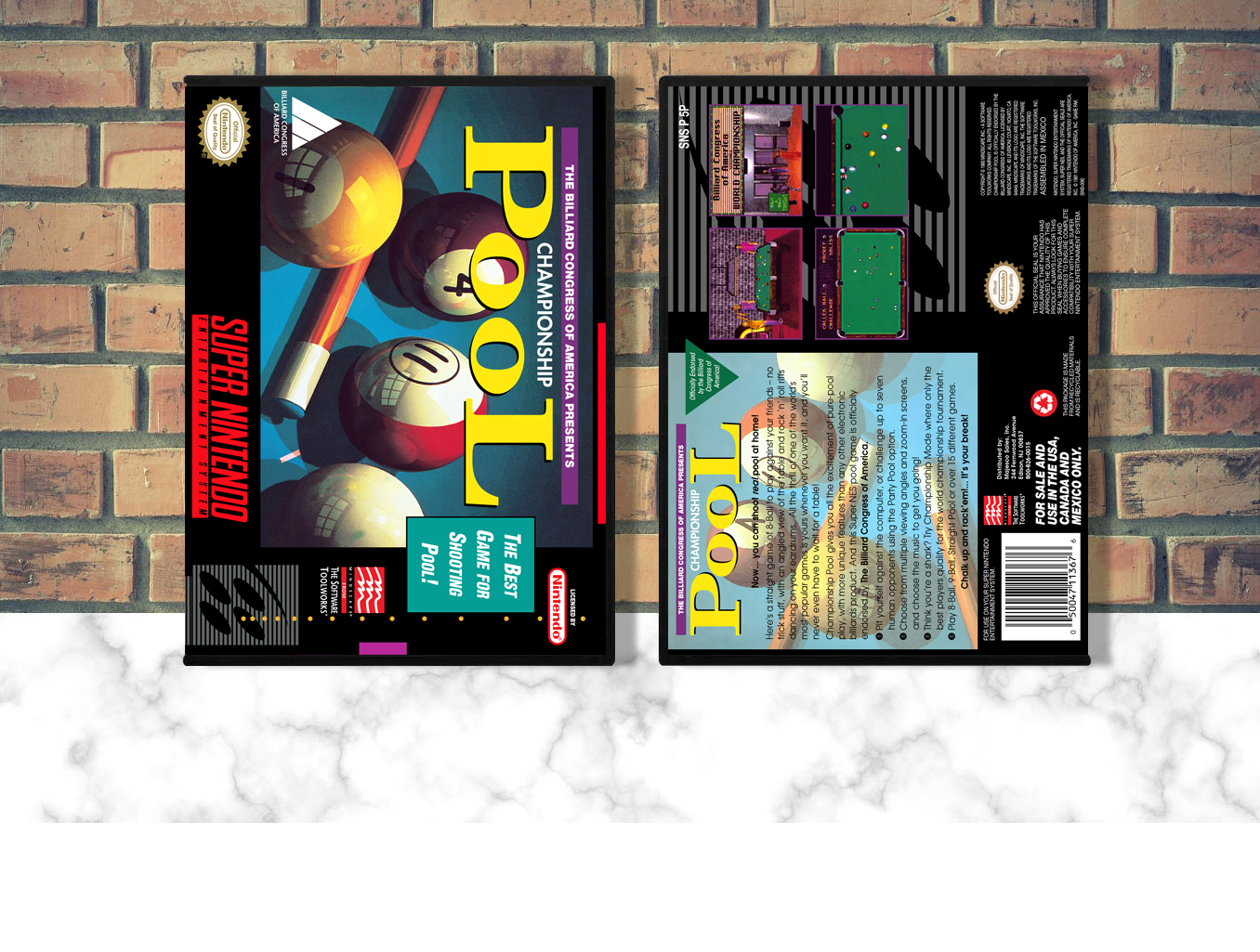 Championship Pool, Case Color: DARK GREY (OEM DS CASE COLOR)