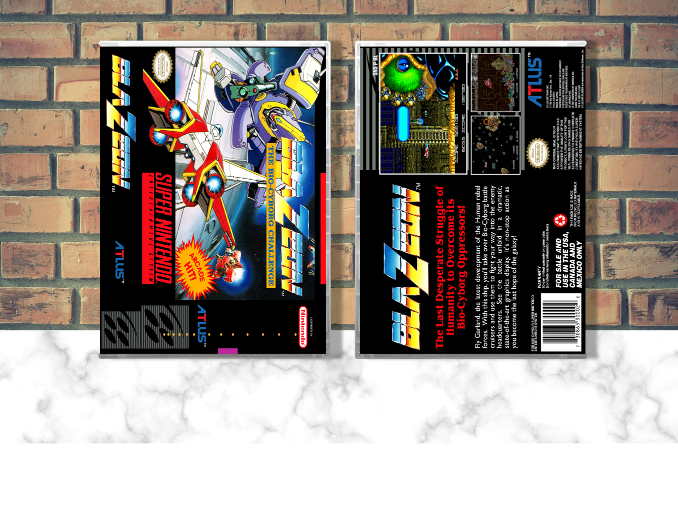 BlaZeon: The Bio-Cyborg Challenge, Case Color: CLEAR (Transparent)