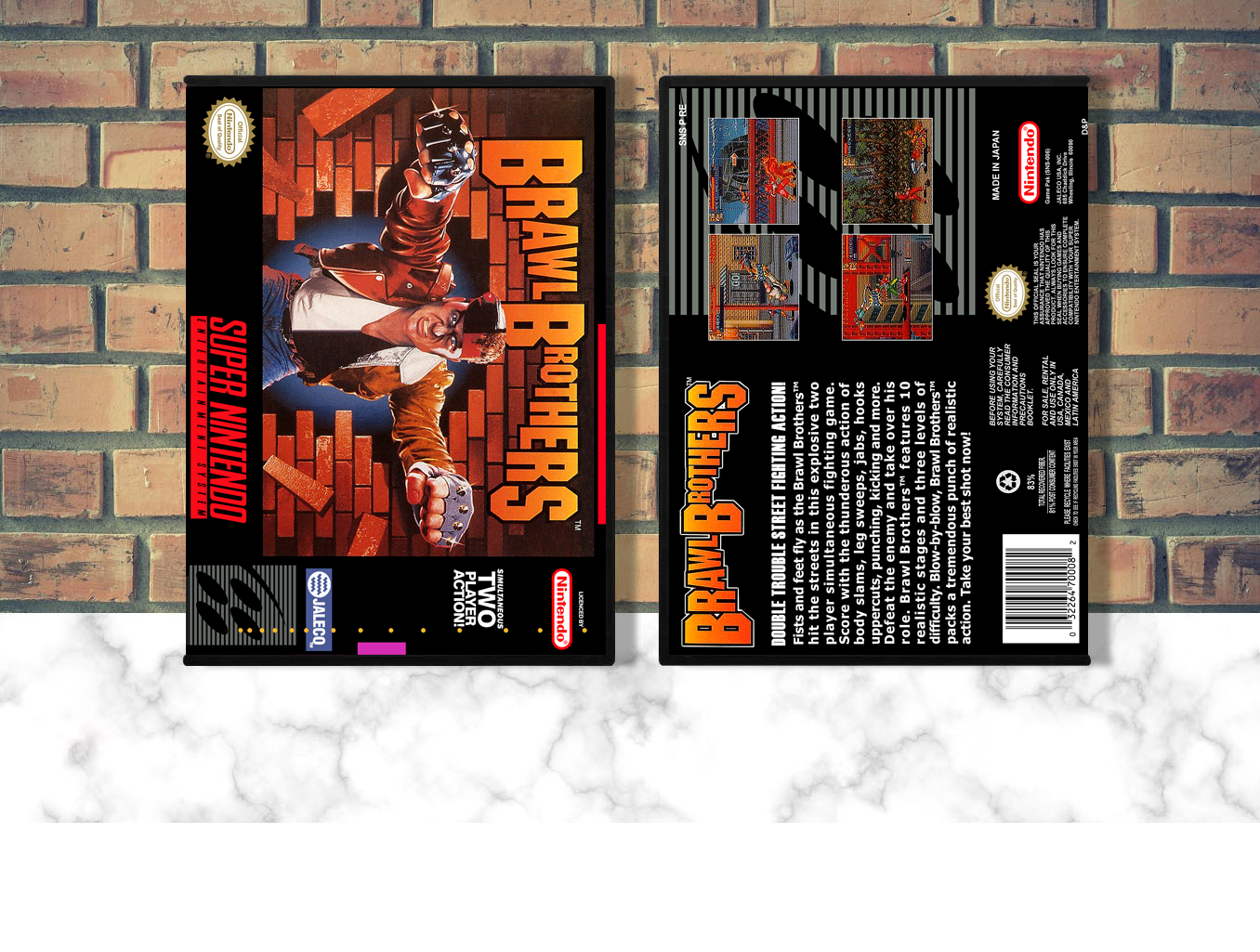 Brawl Brothers, Case Color: DARK GREY (OEM DS CASE COLOR)