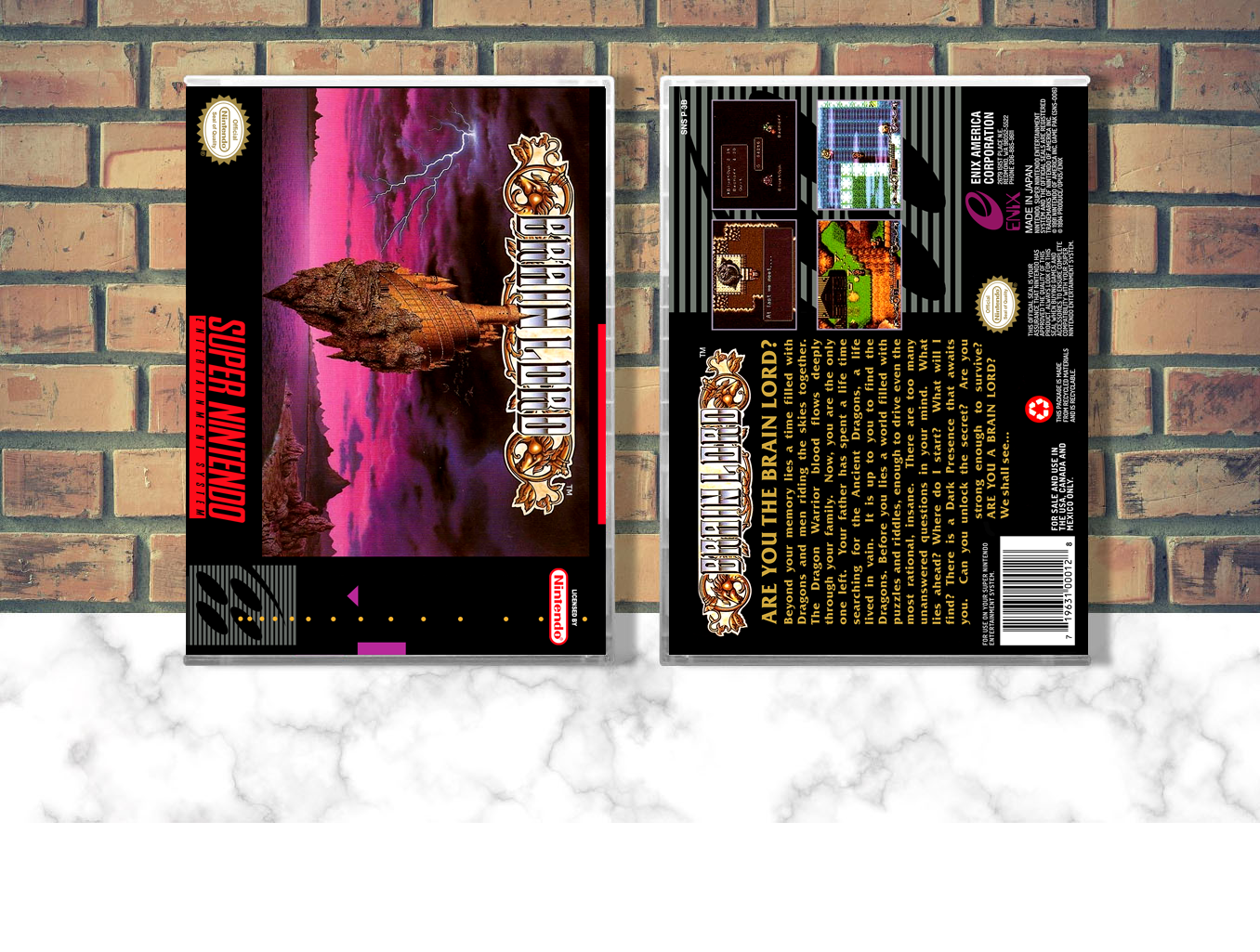 Brain Lord, Case Color: CLEAR (Transparent)