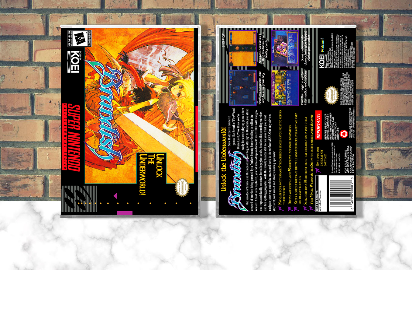 Brandish, Case Color: CLEAR (Transparent)