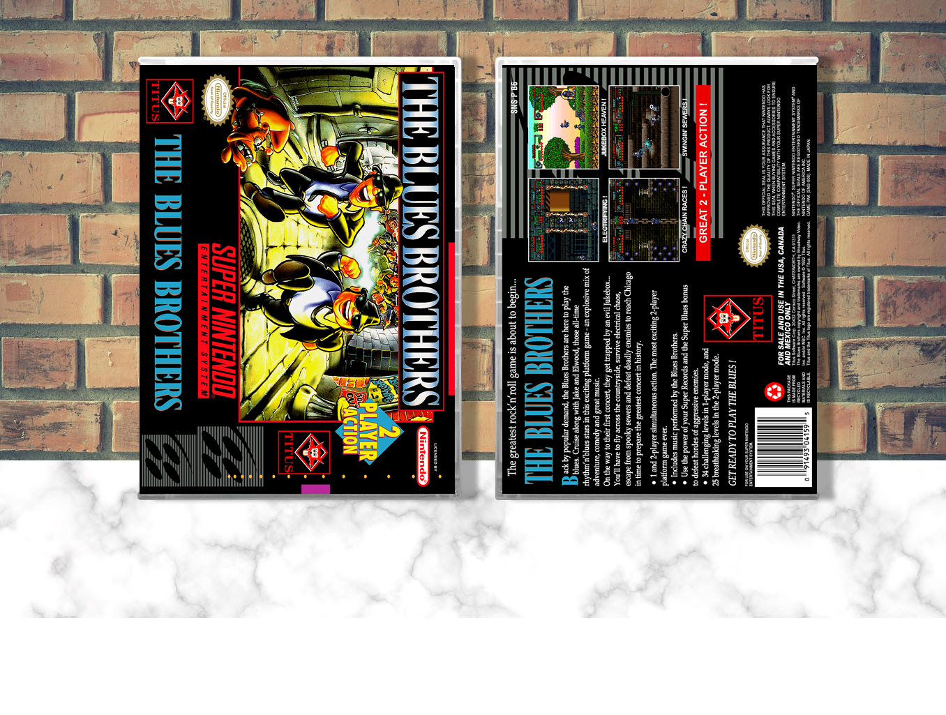 Blues Brothers, The, Case Color: CLEAR (Transparent)