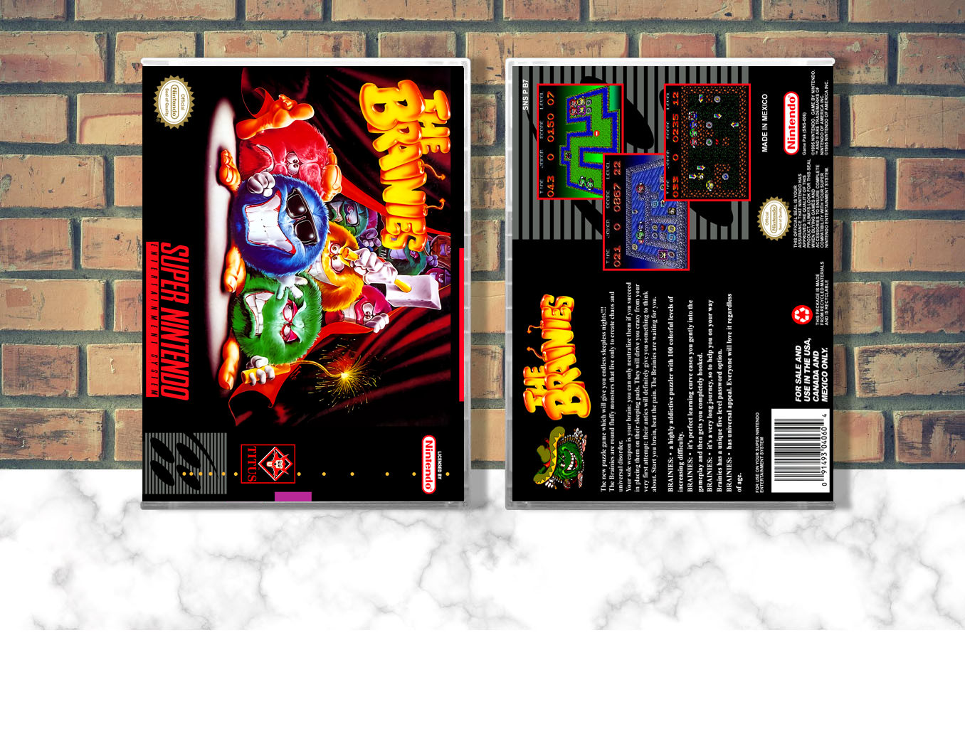 Brainies, The, Case Color: CLEAR (Transparent)