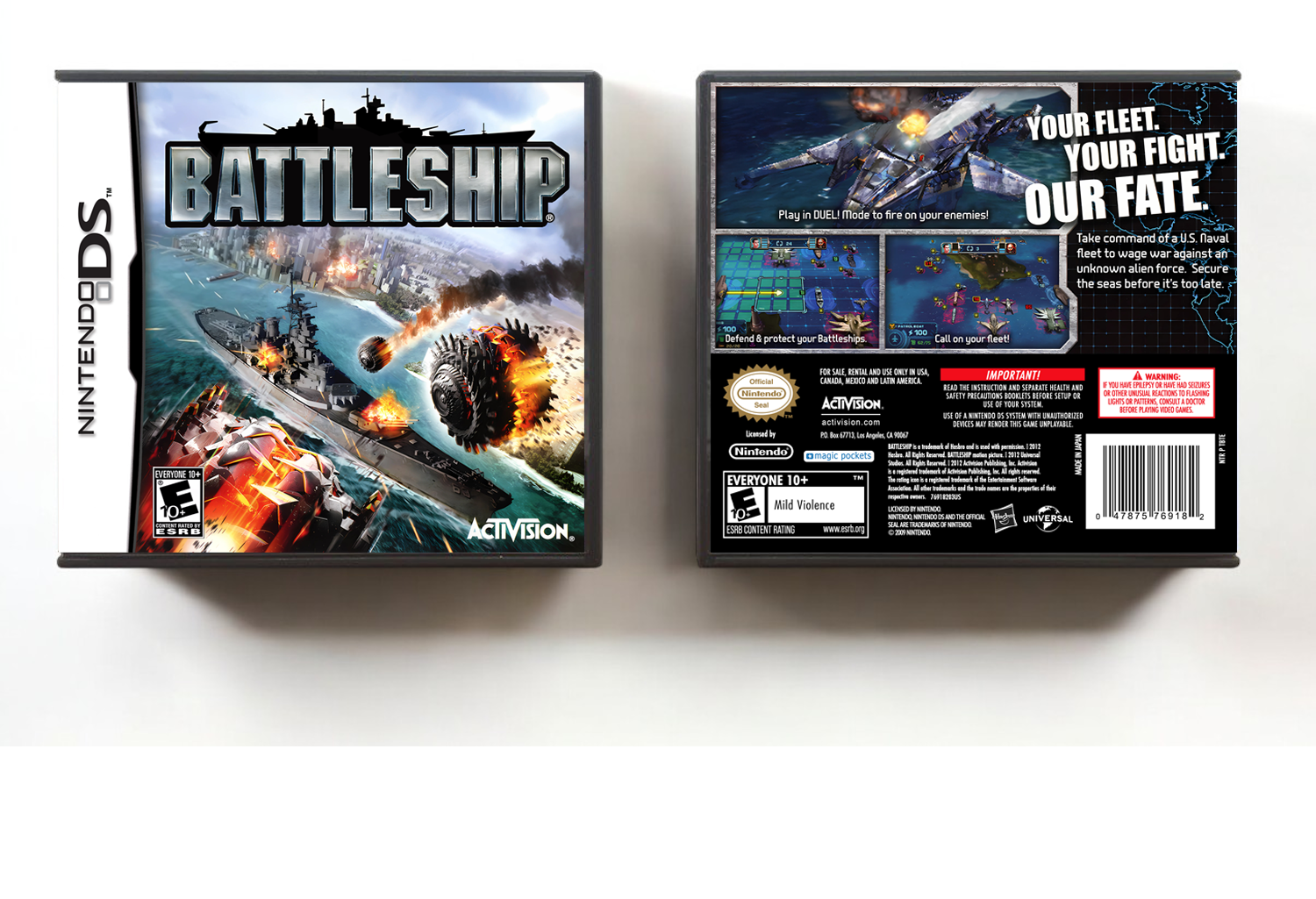 Battleship, Case Color: DARK GREY (OEM DS CASE COLOR)