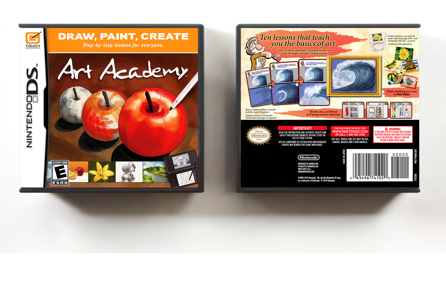 Art Academy, Case Color: DARK GREY (OEM DS CASE COLOR)