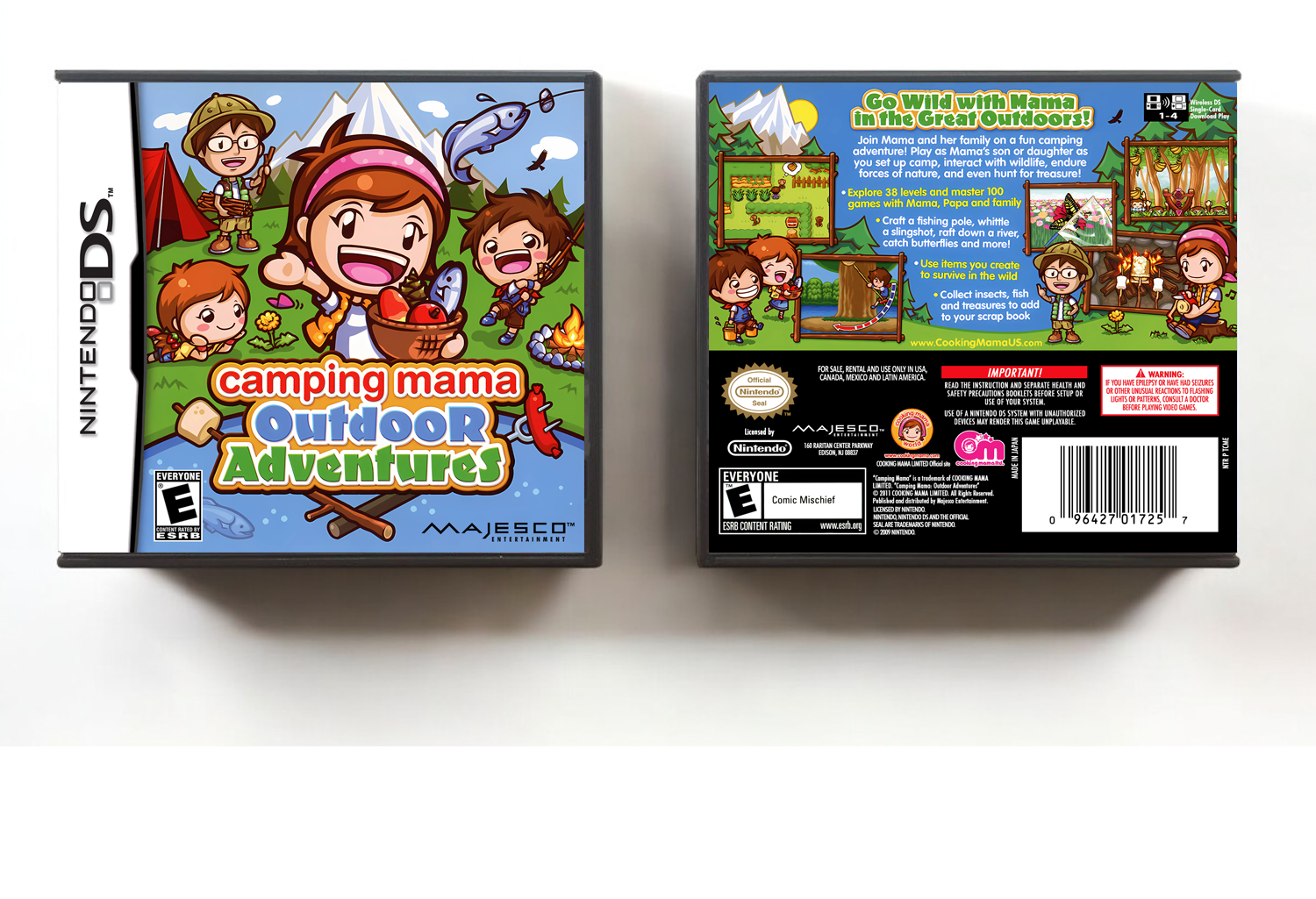 Camping Mama: Outdoor Adventures, Case Color: GREY (OEM DS CASE COLOR)