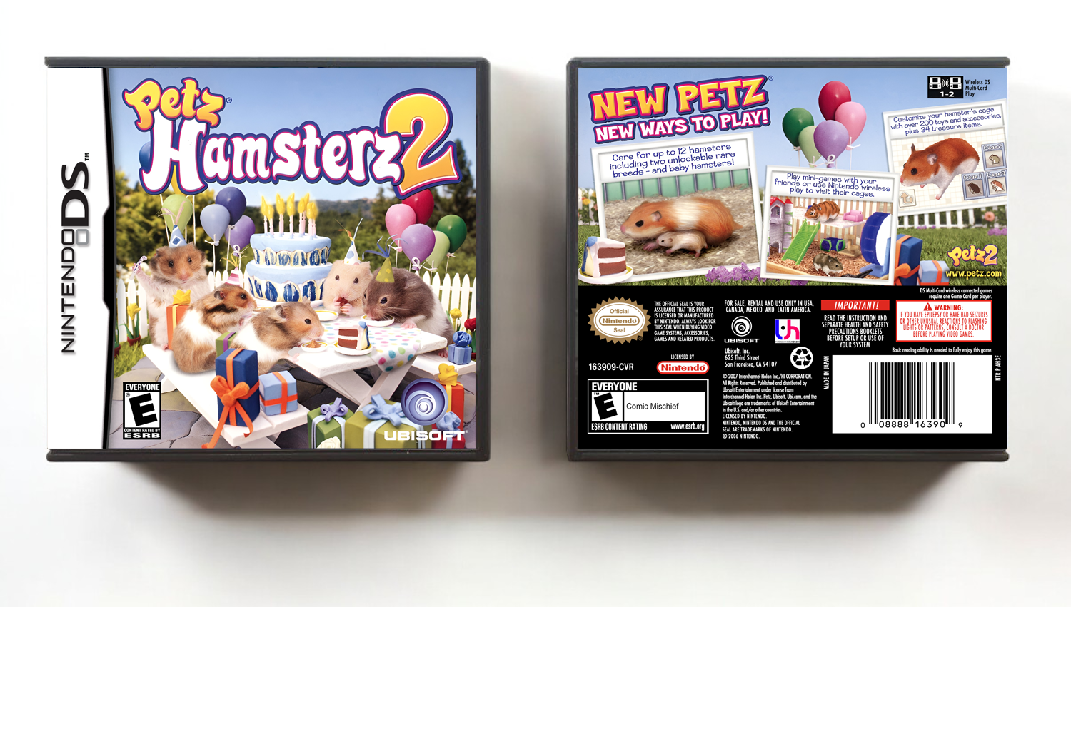 Petz: Hamsterz 2, Case Color: DARK GREY (OEM DS CASE COLOR)