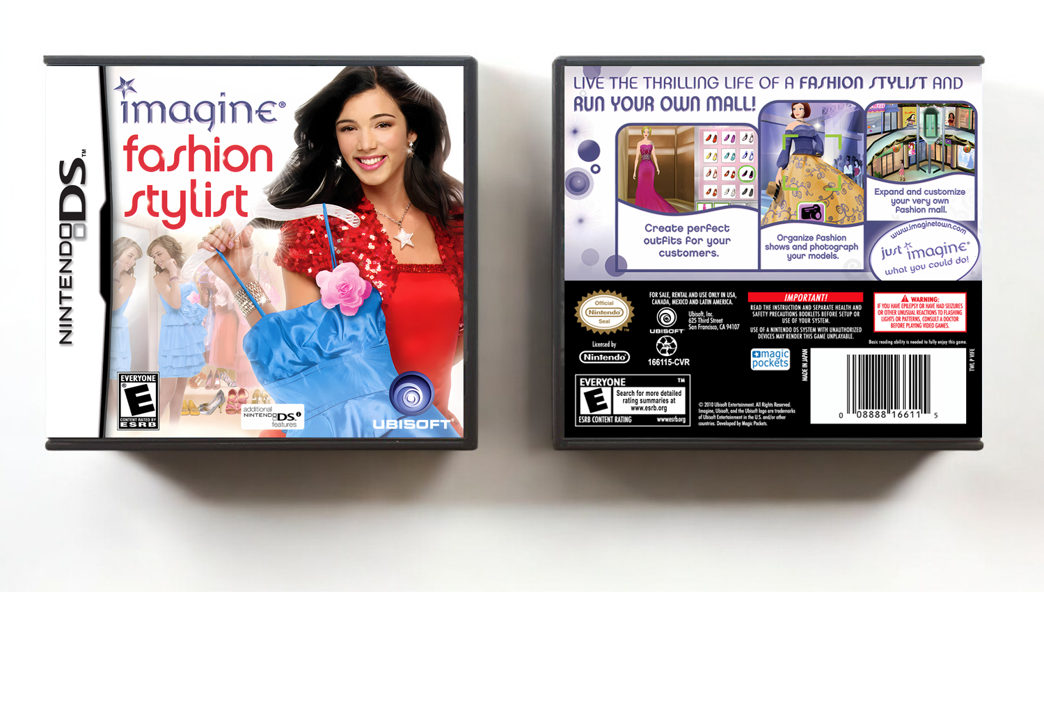 Imagine: Fashion Stylist, Case Color: DARK GREY (OEM DS CASE COLOR)