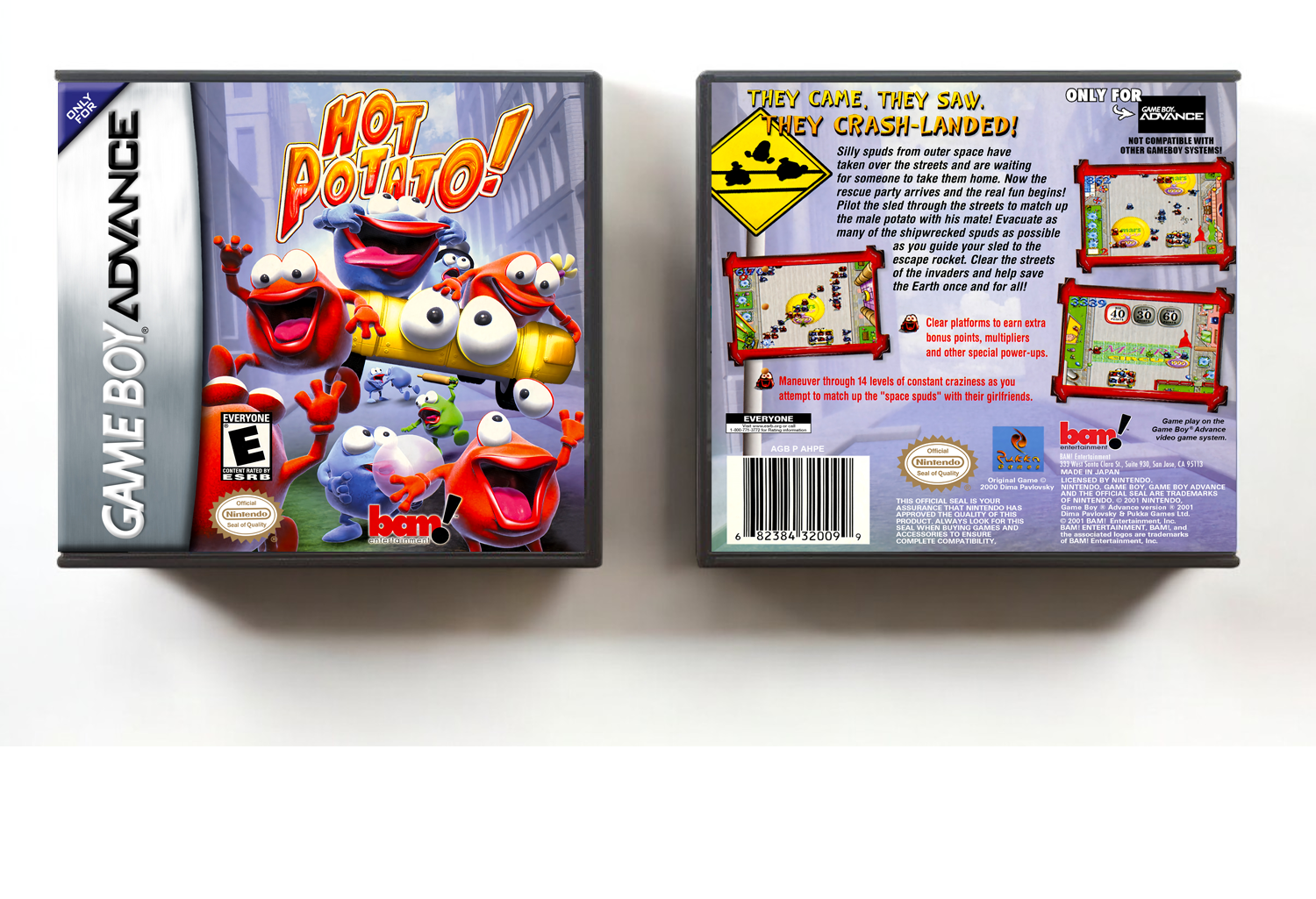 Hot Potato!, Artwork Spine Color: Chrome