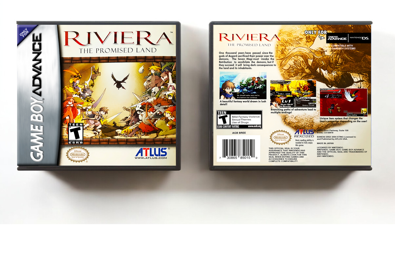 Riviera: The Promised Land, Artwork Spine Color: Chrome