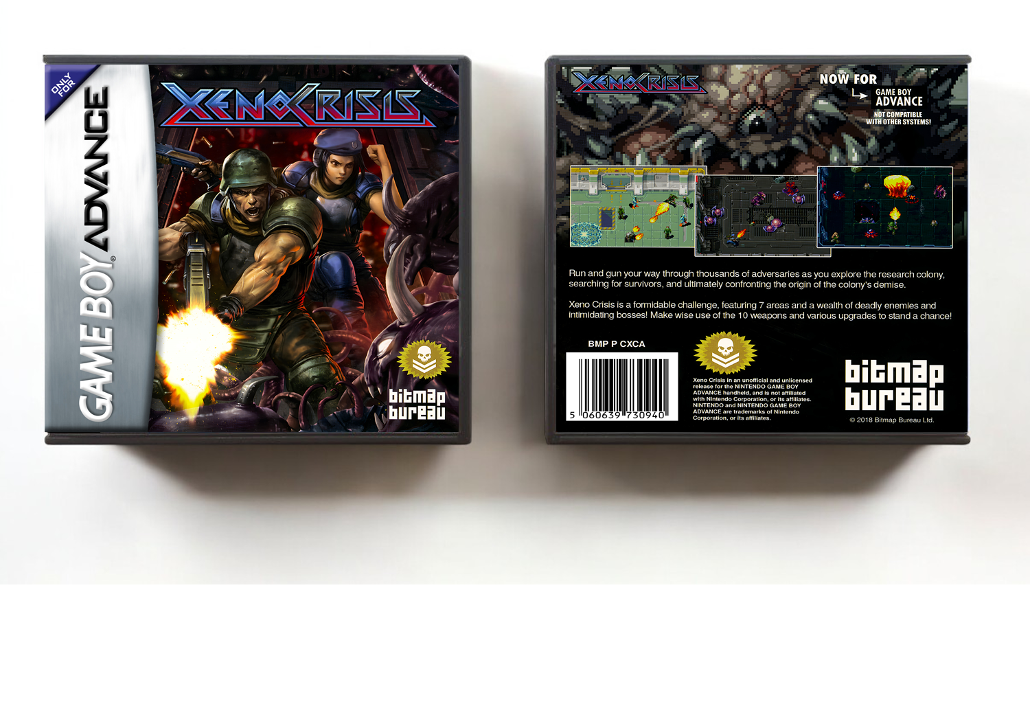 Xeno Crisis, Artwork Spine Color: Chrome