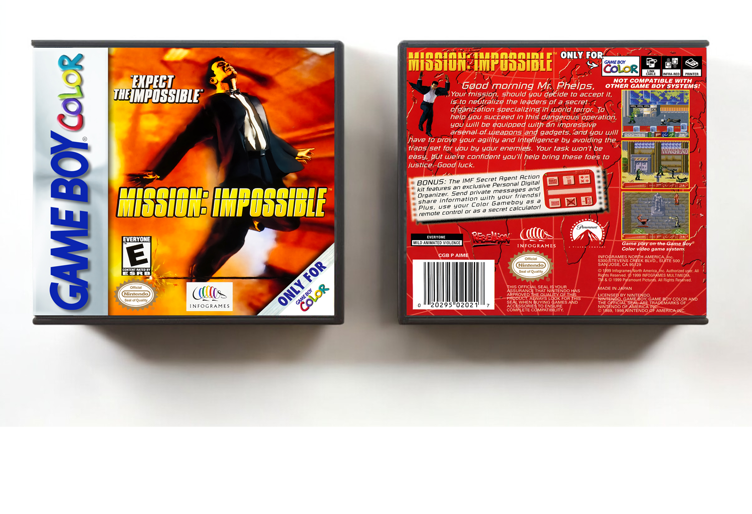 Mission: Impossible, Artwork Spine Color: Chrome