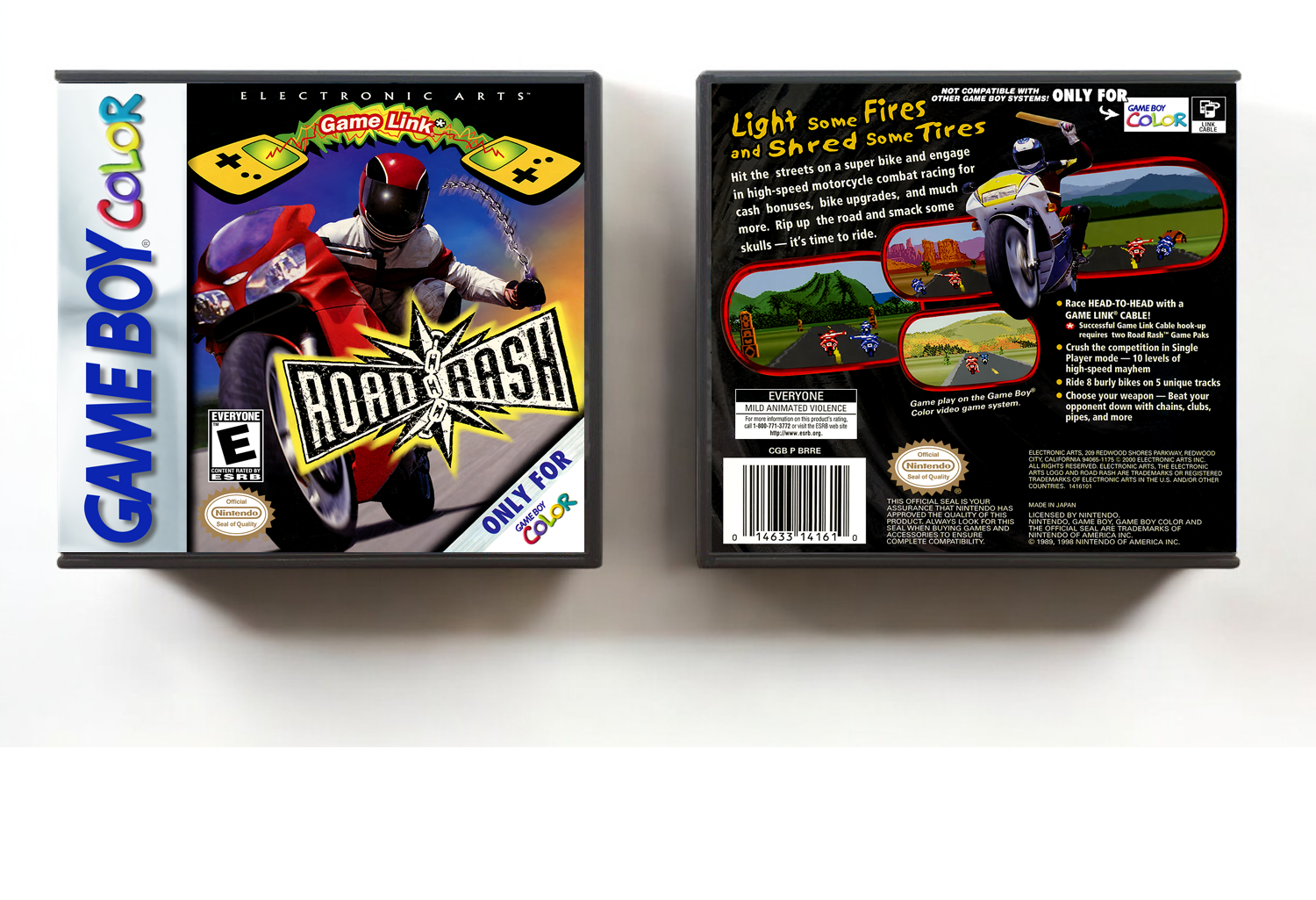 Road Rash, Artwork Spine Color: Chrome