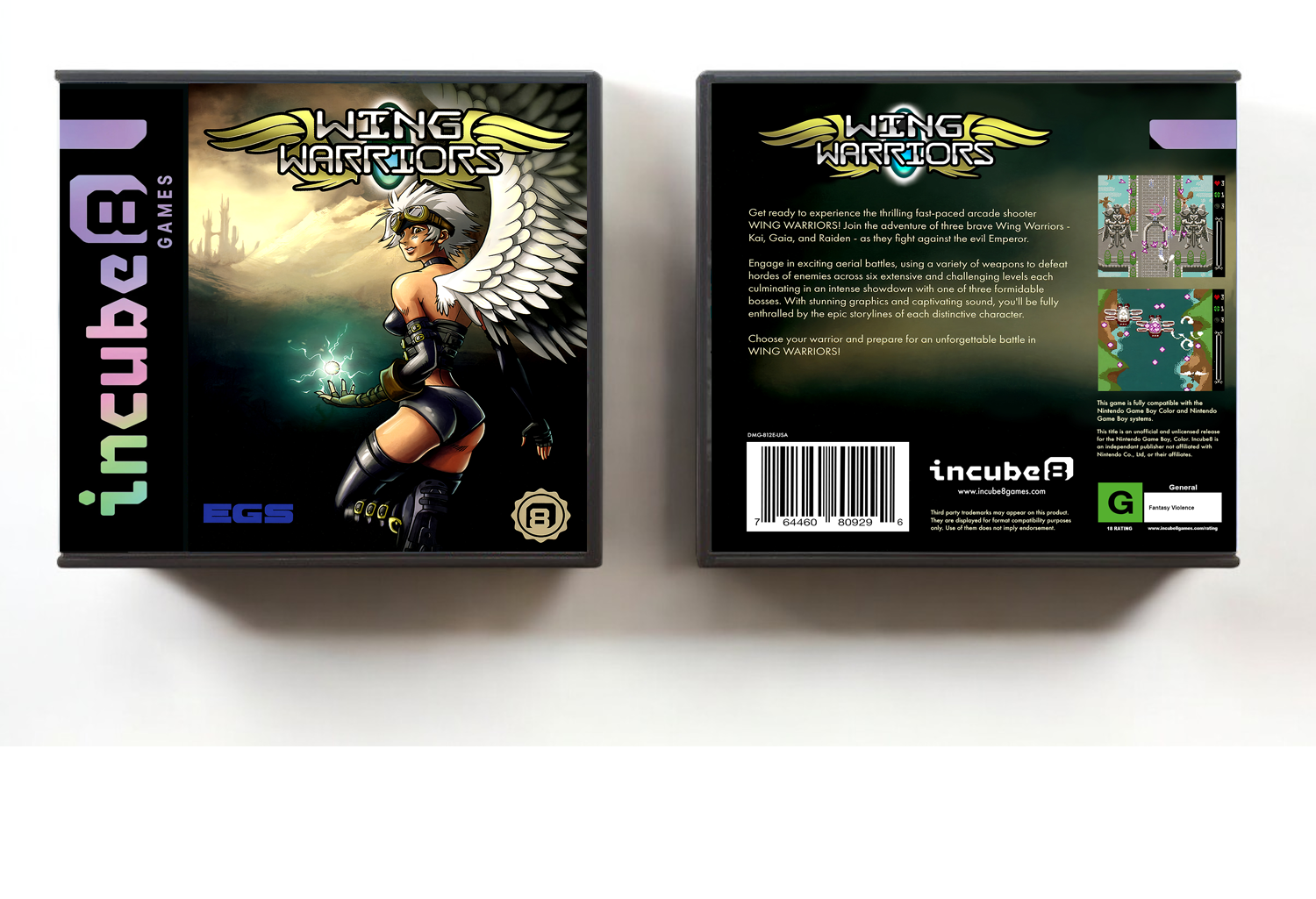 Wing Warriors, Artwork Spine Color: Chrome