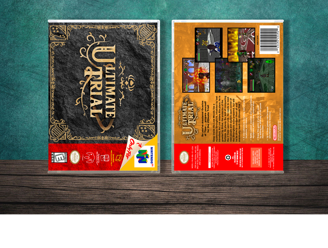 Legend of Zelda: Ultimate Trial, The, Case Color: CLEAR (Transparent)