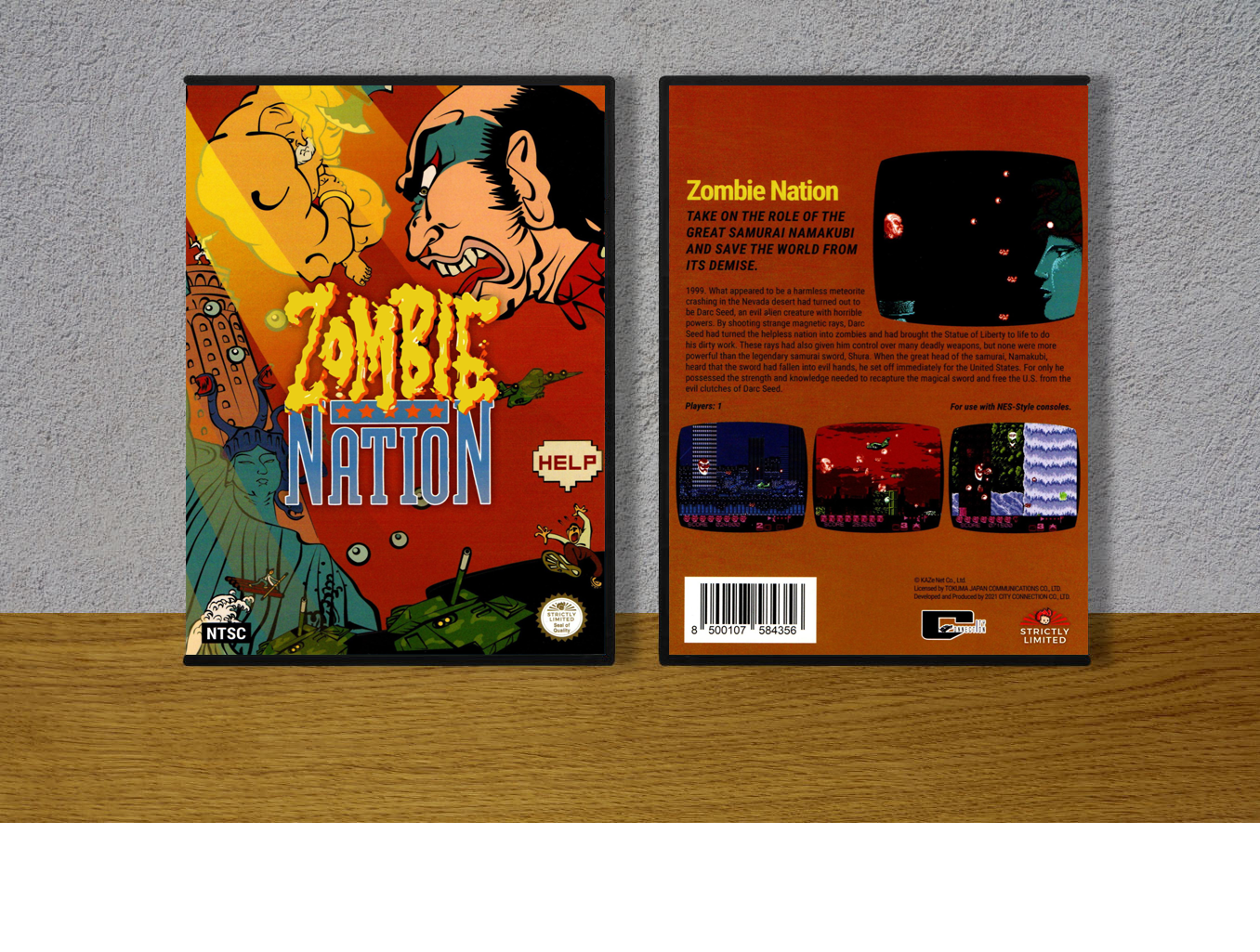 Zombie Nation (Strictly Limited), Case Color: DARK GREY (OEM DS CASE COLOR)