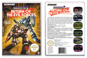 Probotector II: Return of the Evil Forces (PAL)