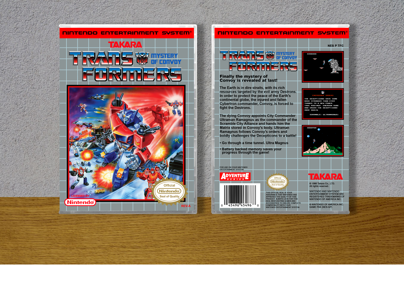 Transformers: Mystery of Convoy, Case Color: CLEAR (Transparent)