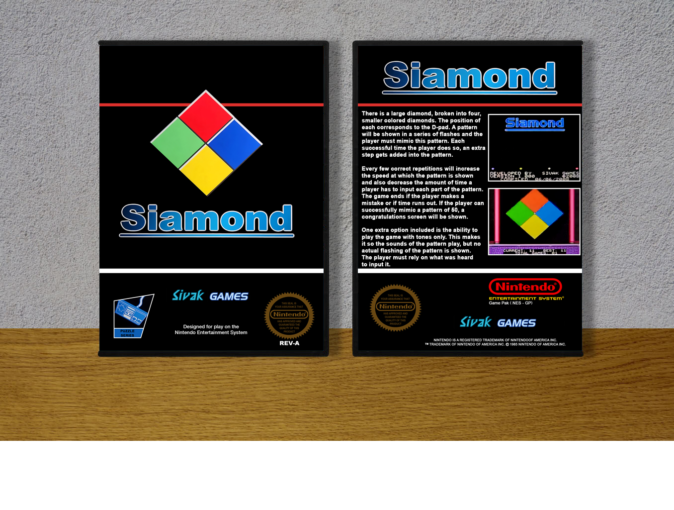 Siamond, Case Color: DARK GREY (OEM DS CASE COLOR)