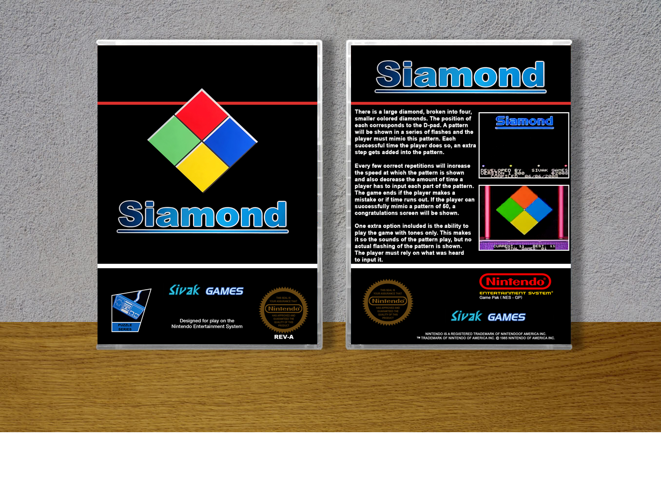 Siamond, Case Color: CLEAR (Transparent)