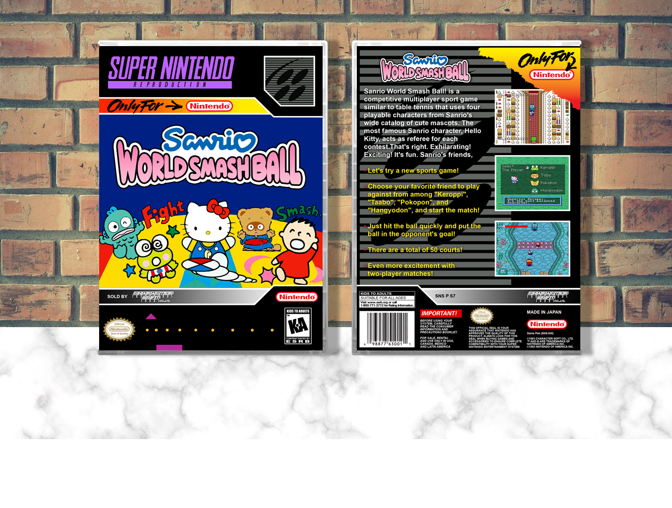 Sanrio World Smash Ball, Case Color: CLEAR (Transparent)