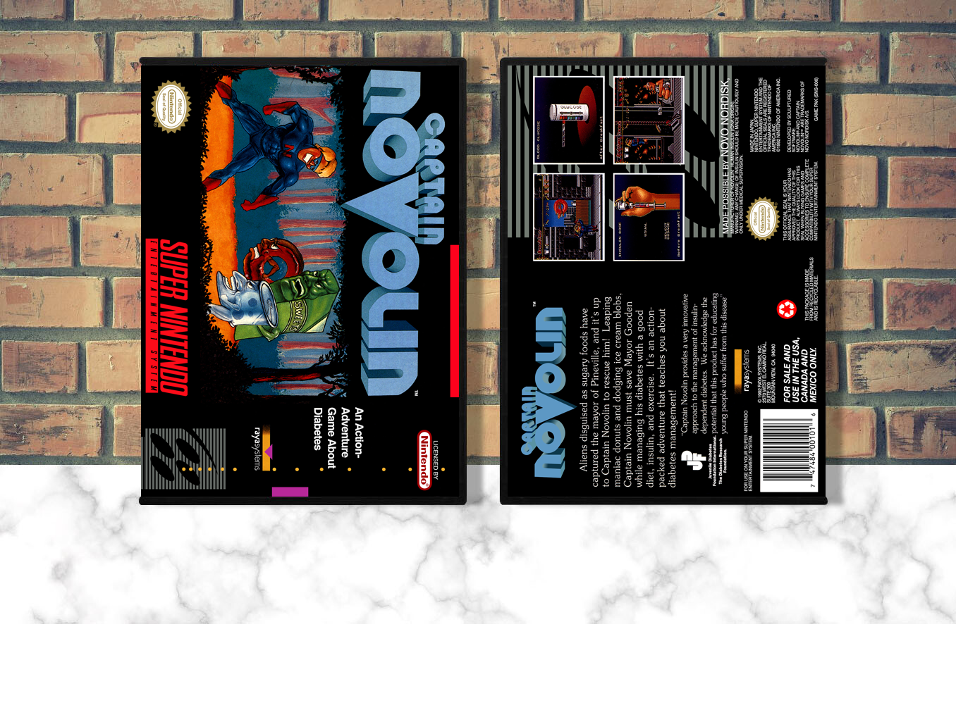 Captain Novolin, Case Color: DARK GREY (OEM DS CASE COLOR)