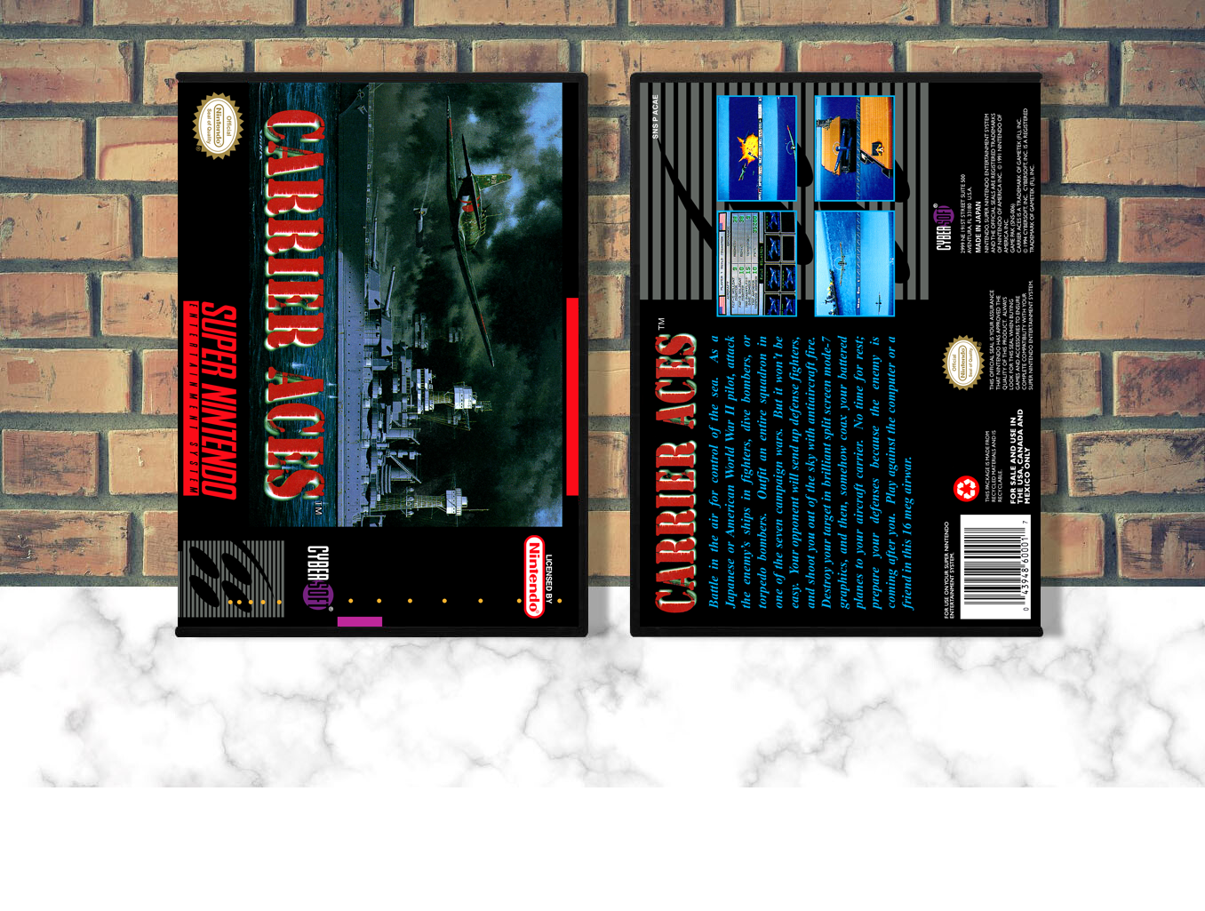 Carrier Aces, Case Color: DARK GREY (OEM DS CASE COLOR)