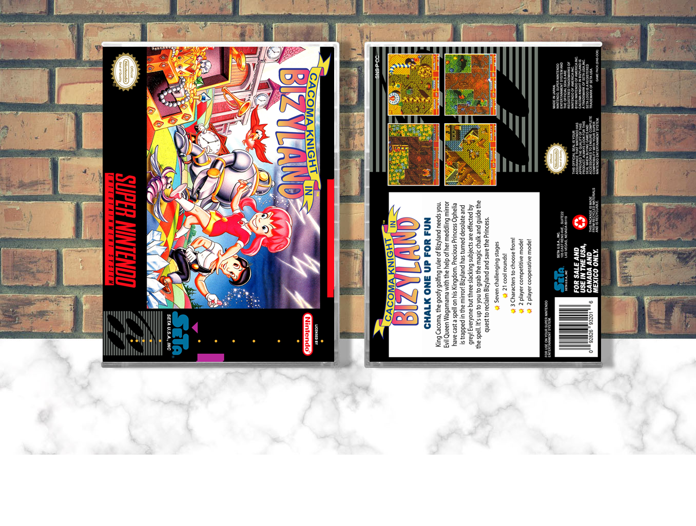 Cacoma Knight in Bizyland, Case Color: CLEAR (Transparent)