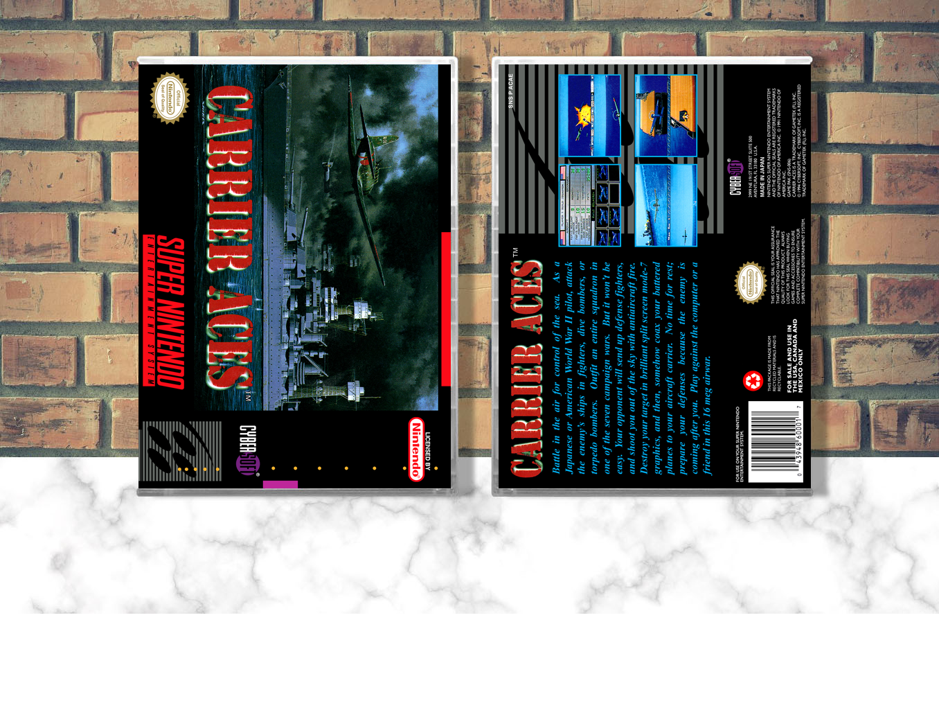 Carrier Aces, Case Color: CLEAR (Transparent)