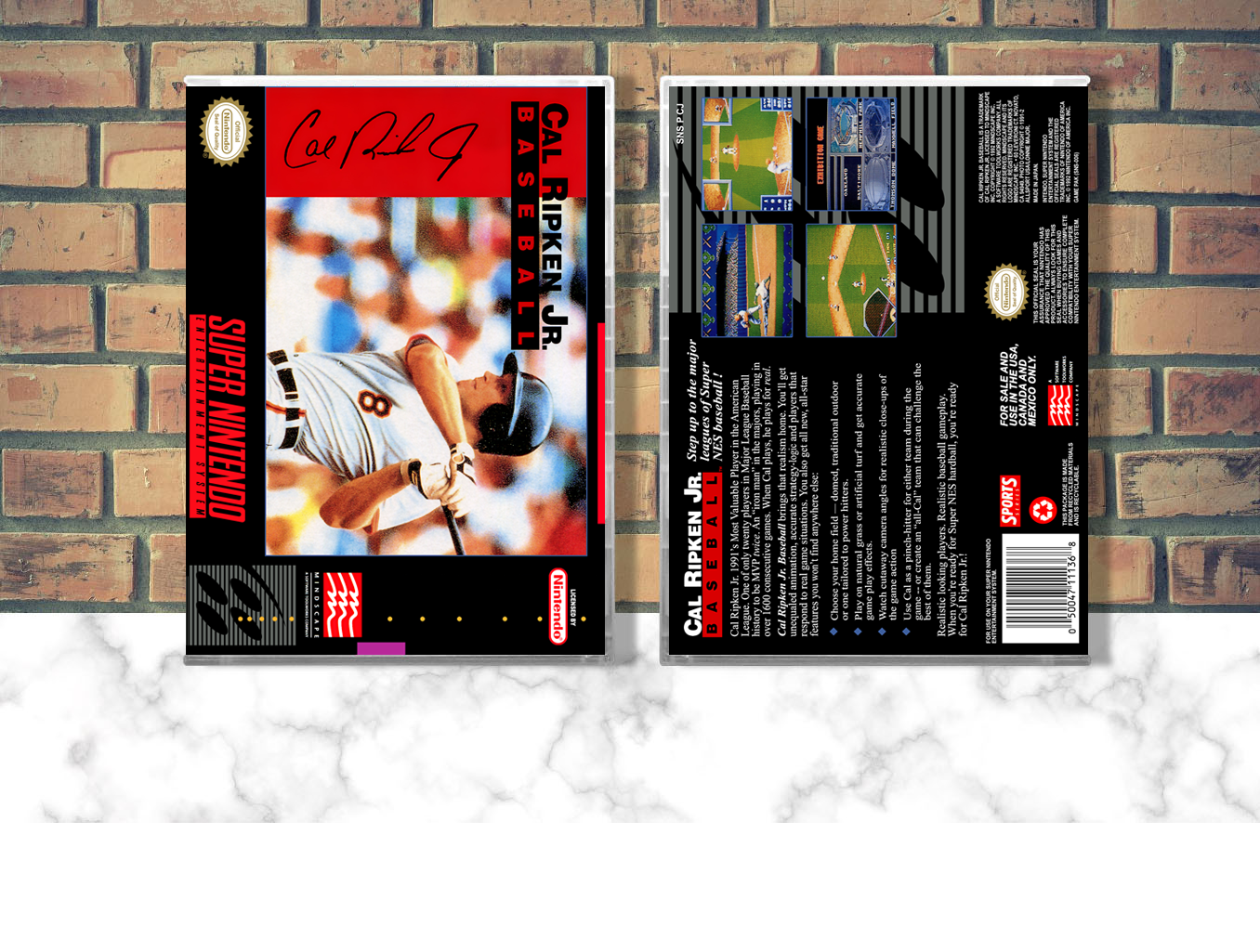 Cal Ripken Jr. Baseball, Case Color: CLEAR (Transparent)