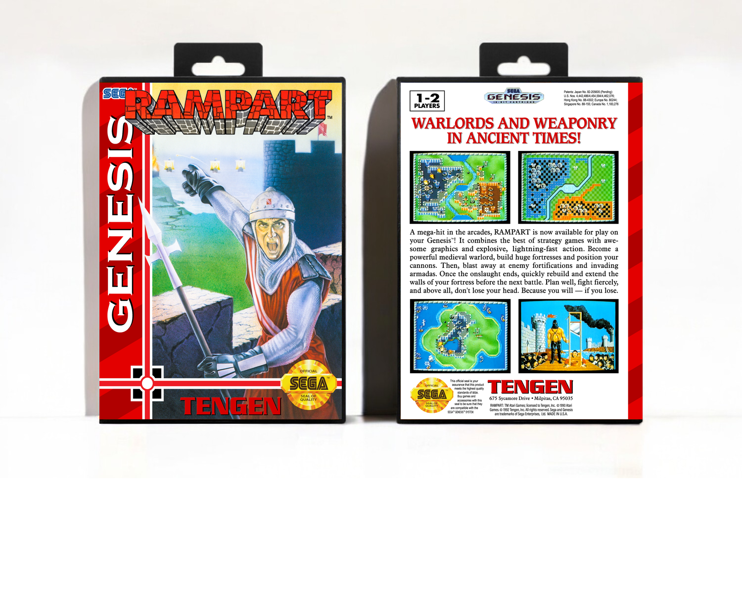 Rampart, Case Color: Black