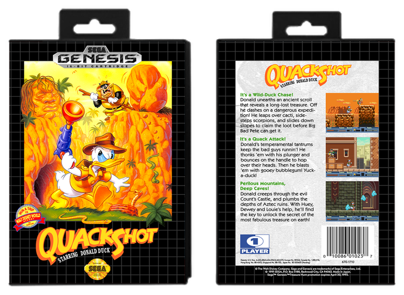Quackshot starring Donald Duck (FULL COLOR)